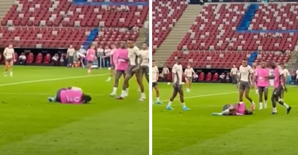 Baja sensible para la Supercopa: así fue el grito de Camavinga al lesionarse en entrenamiento