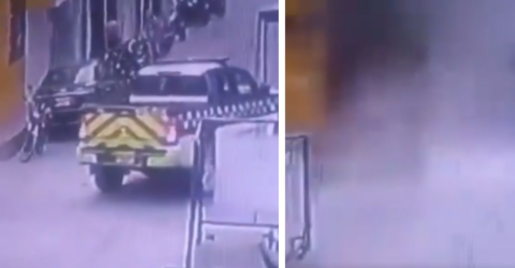 En video: el momento del atentado con una 'moto bomba' en Samaniego, Nariño