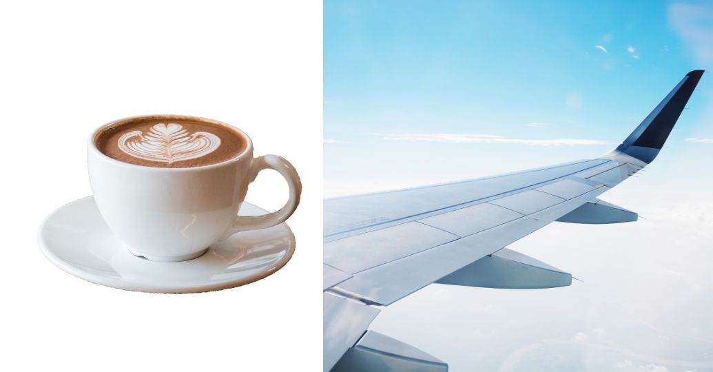 ¿Por qué no es tan bueno tomar café o té en los aviones?