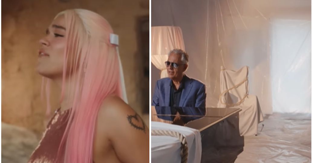 'Vivo por ella': así suena la icónica canción en la voz de Karol G y Andrea Bocelli