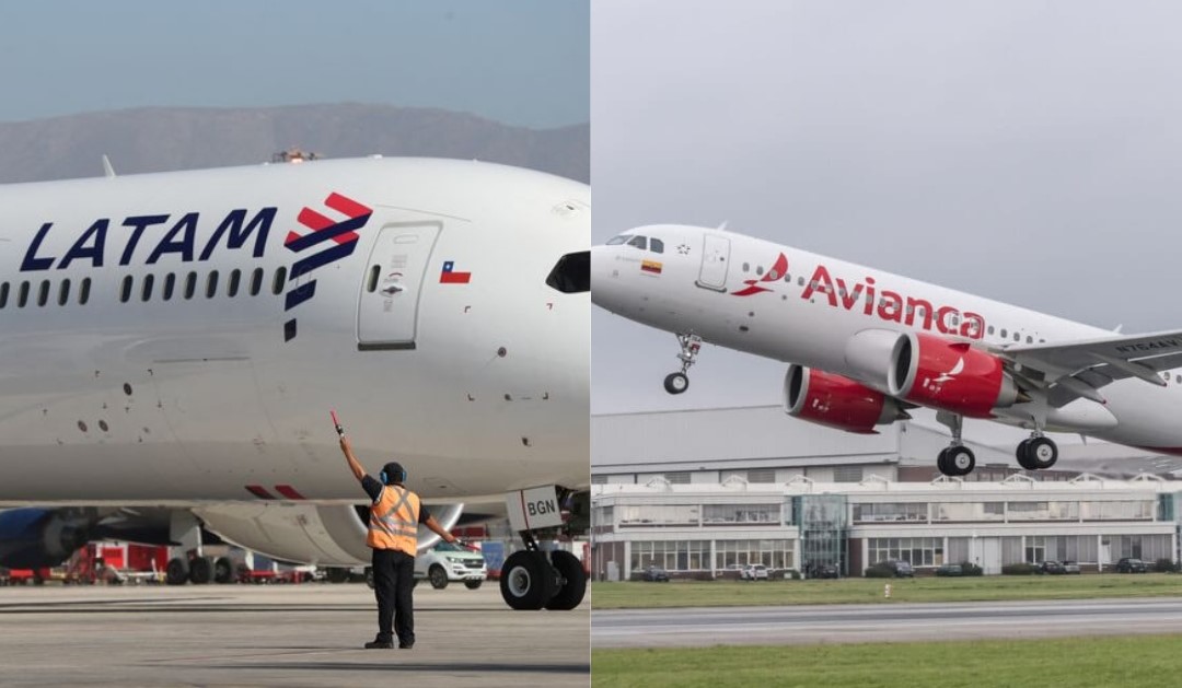 Avianca y Latam anuncian que operarán con normalidad, porque cuentan con el combustible suficiente