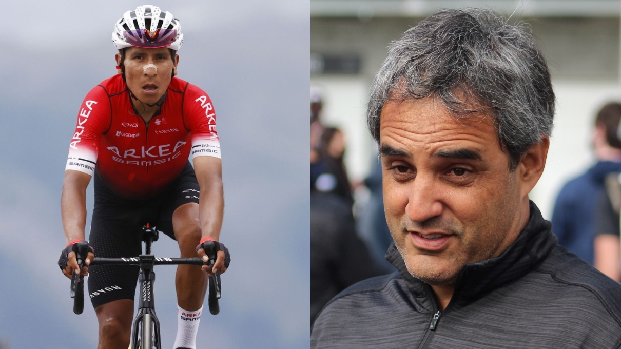 ¡Con toda! Este fue el ‘vainazo’ que le lanzó Nairo Quintana a Juan Pablo Montoya. No fue el único