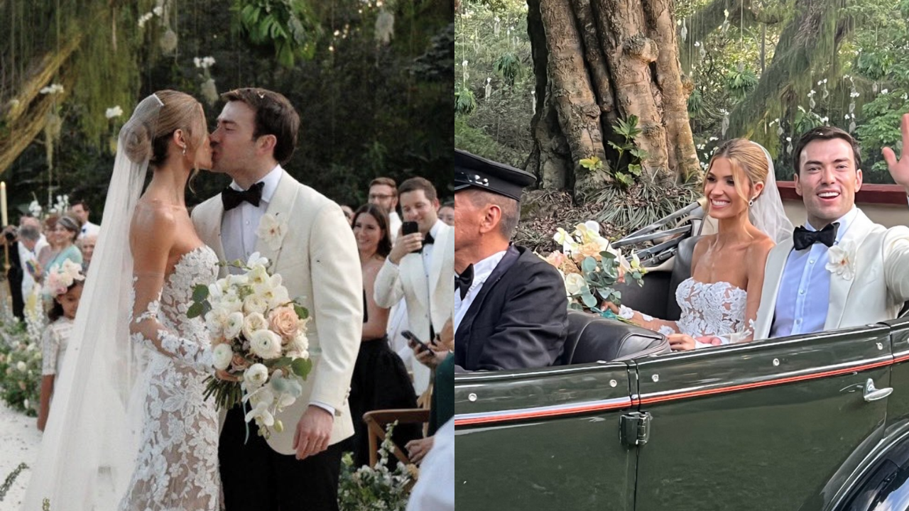 "La boda del año": Así fue la fiesta de Esteban Santos y Gabriela Tafur luego de su matrimonio
