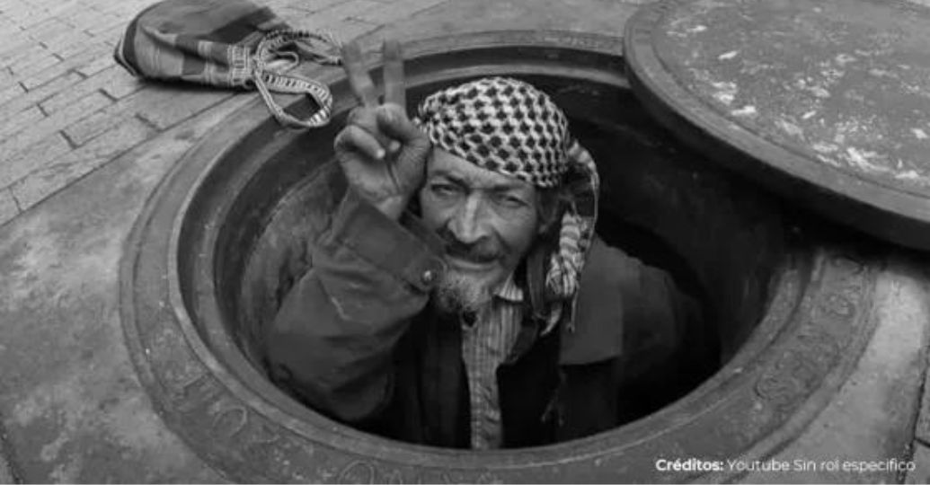 Falleció 'Lucas', habitante de calle que vivió en una alcantarilla muchos años