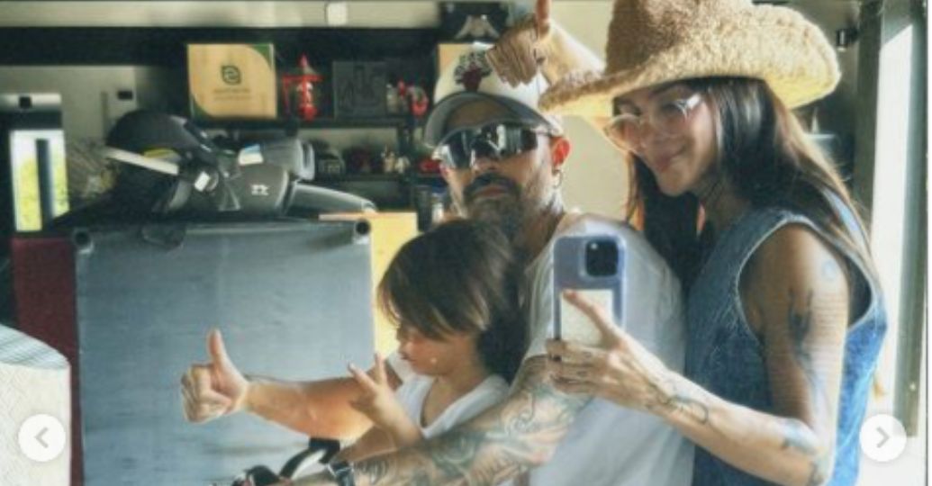 Greeicy Rendón dejó ver el rostro de su hijo Kai por primera vez en redes sociales