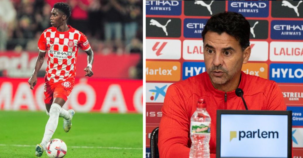 Entrenador del Girona dijo que se habían equivocado con Yaser Asprilla en esta decisión