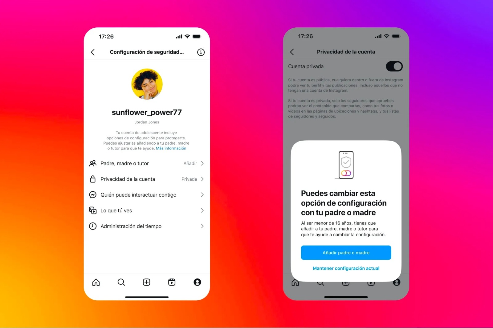 Instagram lanza su 'Cuenta de Adolescente': estas son las restricciones que trae