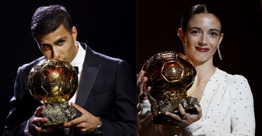 Rodri y Aitana: ¿Cuánto dinero se llevan los ganadores del Balón de Oro?