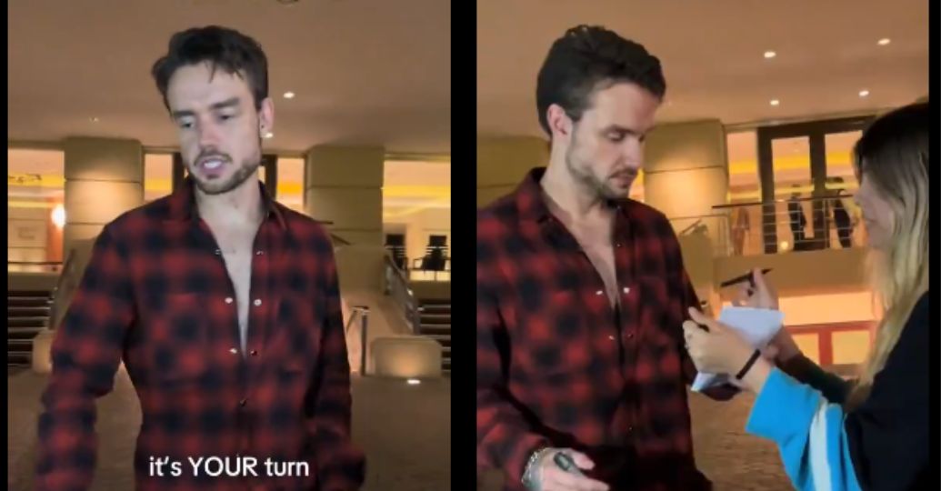 El último video de Liam Payne compartiendo con sus fans en Argentina