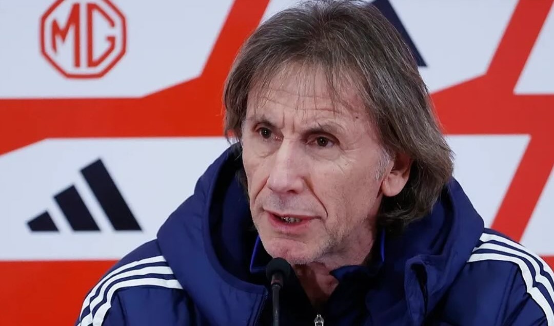 Ricardo Gareca, director técnico de Chile, se deshace en elogios a la Selección Colombia: esto dijo