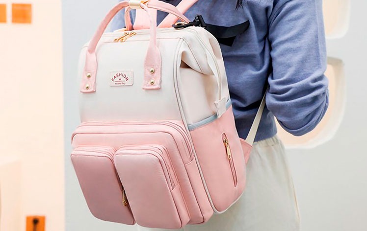 "Organización y estilo en un solo artículo": tienda para bebés ofrece variedad de pañaleras modernas