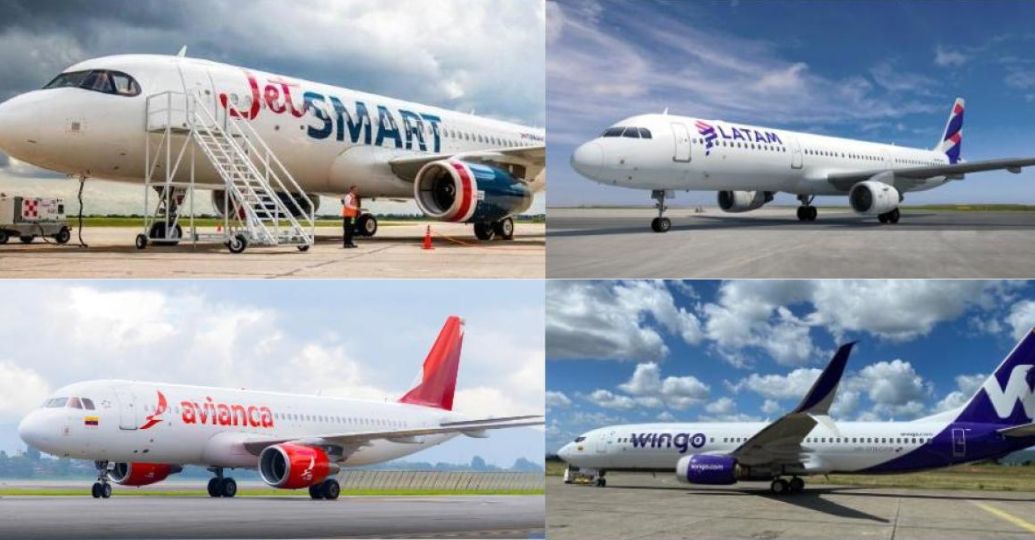 ¡Ojo! aerolíneas en Colombia ofrecen vuelos desde 66mil pesos por pocos días