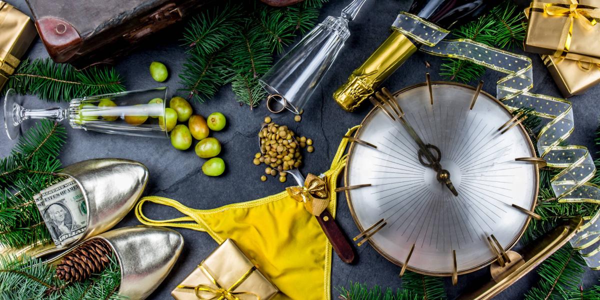 ¡Año Nuevo, vida nueva! ¿Qué agüeros se utilizan para atraer la buena suerte en el fin de año?