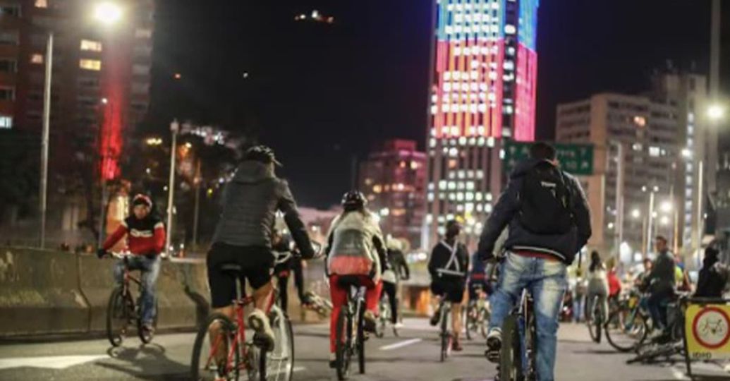 Atención: estos son los cierres viales por ciclovía nocturna en Bogotá
