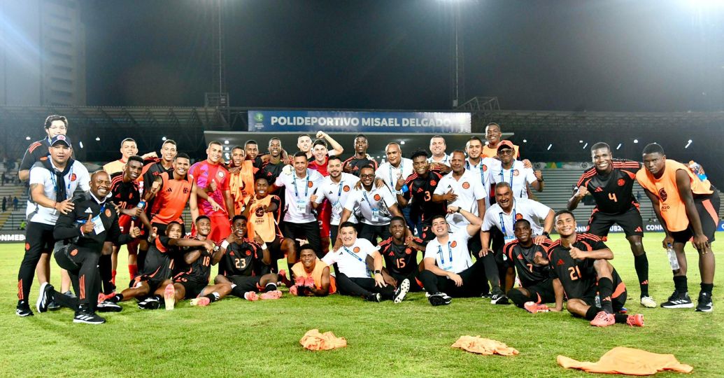 Selección Colombia sub-20 a puertas del Mundial: así quedó el hexagonal