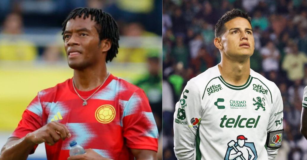 Juan Guillermo Cuadrado podría ser compañero de James en León de México