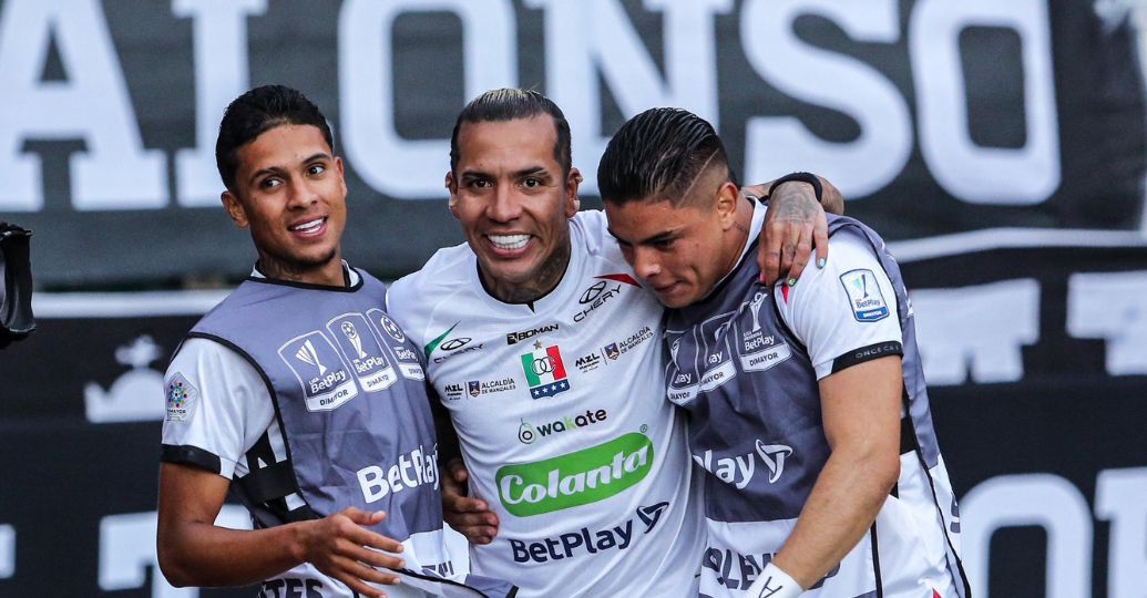 Dayro Moreno anotó este fin de semana y está a un gol de Falcao como máximo goleador colombiano