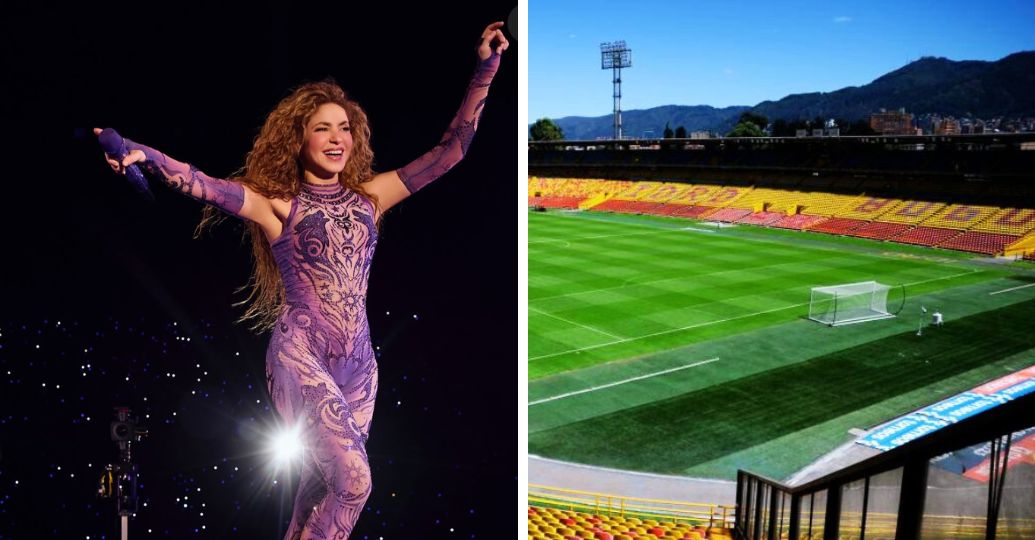 ¡Todo listo para el fútbol! Así quedó El Campin después del concierto de Shakira 