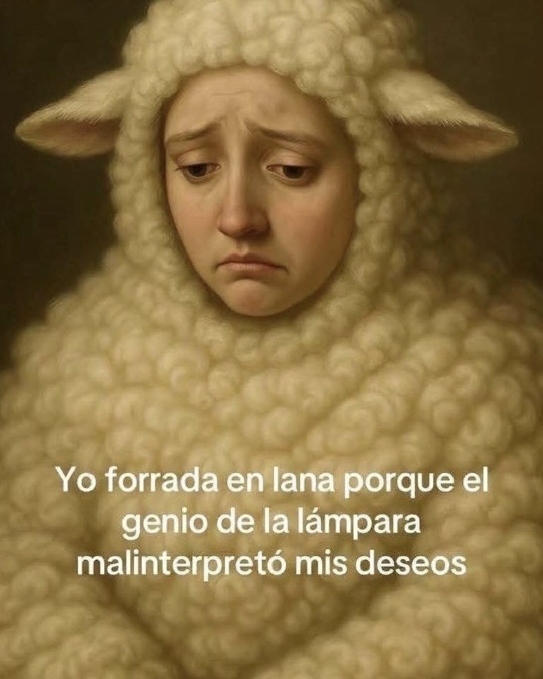 “El genio malinterpretó mi deseo”: redes se inundan de humor gracias a un nuevo meme creado por IA