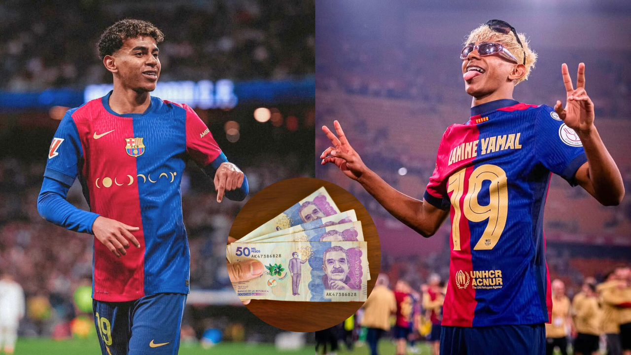 Renovación histórica: Así se ve el millonario salario de Lamine Yamal en pesos colombianos