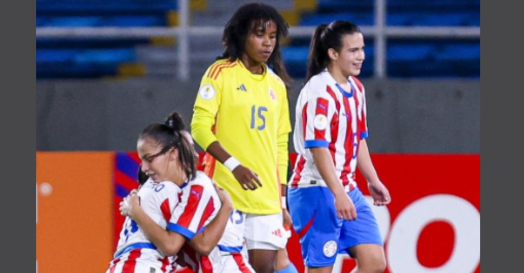 Colombia cae ante Paraguay y ya no depende de sí misma para ganar el Sudamericano Sub-17