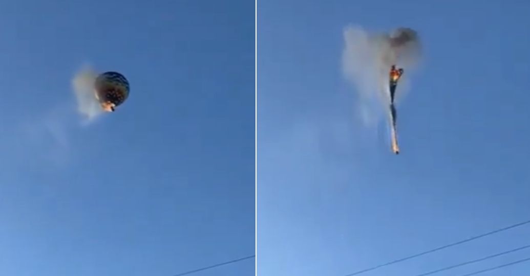 Tragedia en Brasil: globo aerostático se incendia en el aire y deja ocho muertos