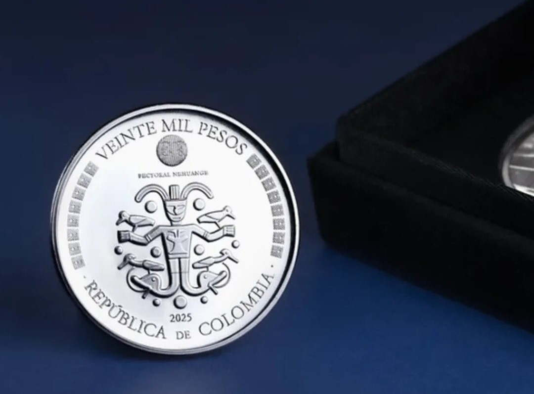 Banco de la República lanzó moneda conmemorativa de 20 mil pesos