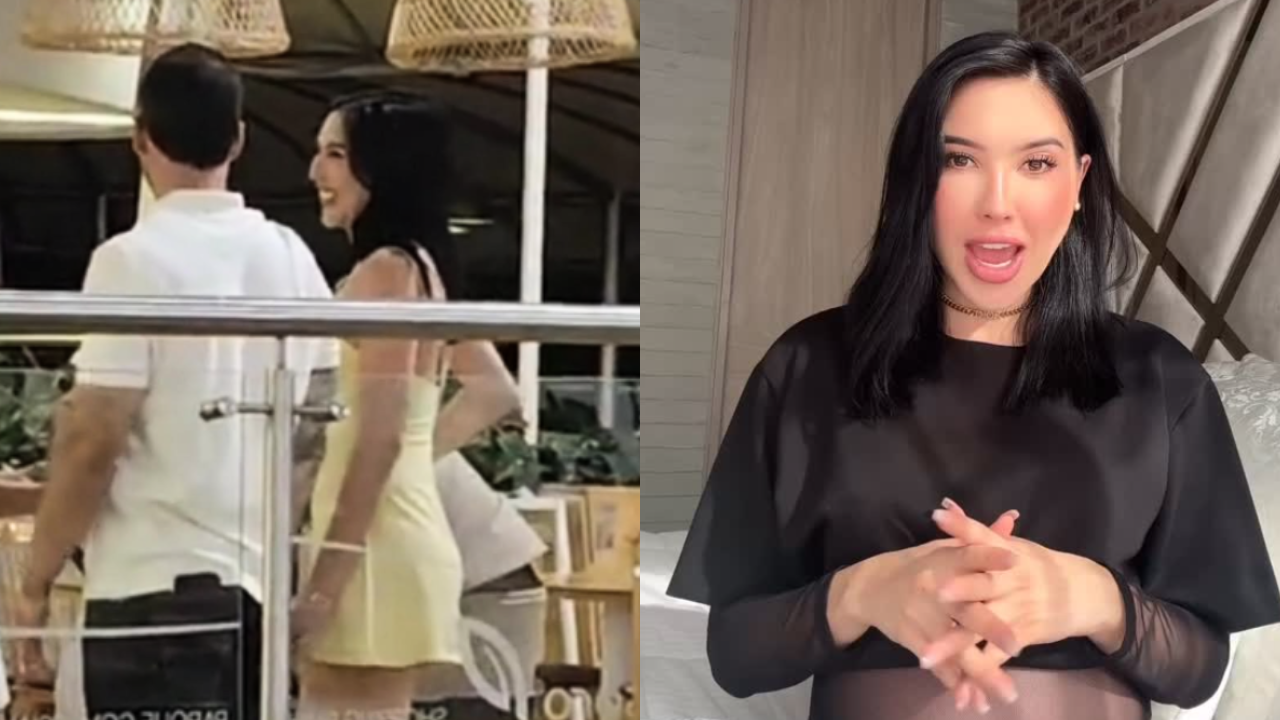 Aida Victoria Merlano fue captada con quien sería su nueva pareja: es un exitoso empresario