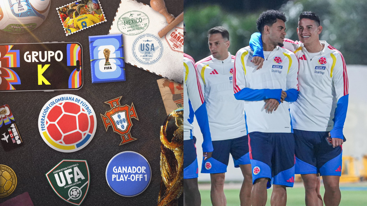 Definidos los rivales de Colombia en el Mundial 2026: ¿dónde jugará y cuál es el calendario?