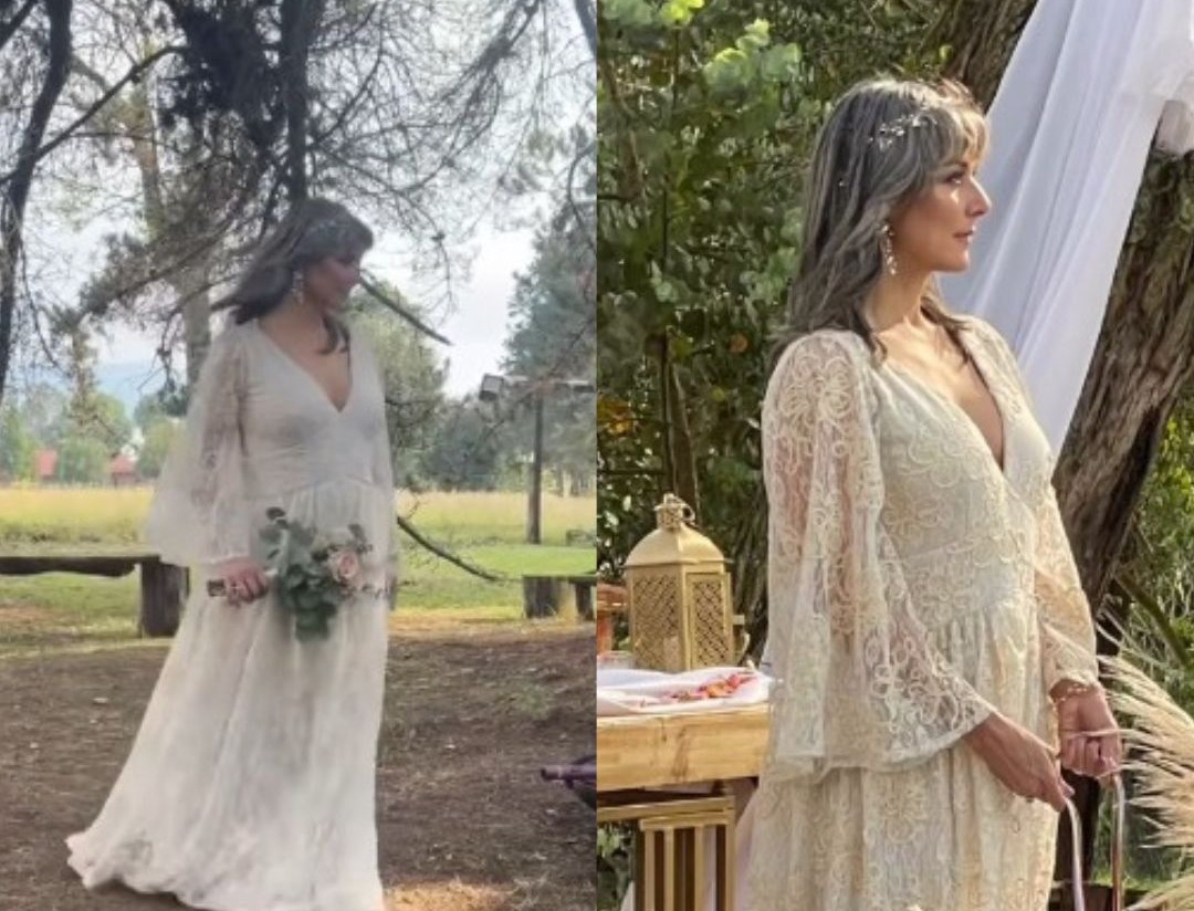 Expresentadora Silvia Corzo sorprendió al casarse consigo misma: así fue la ceremonia