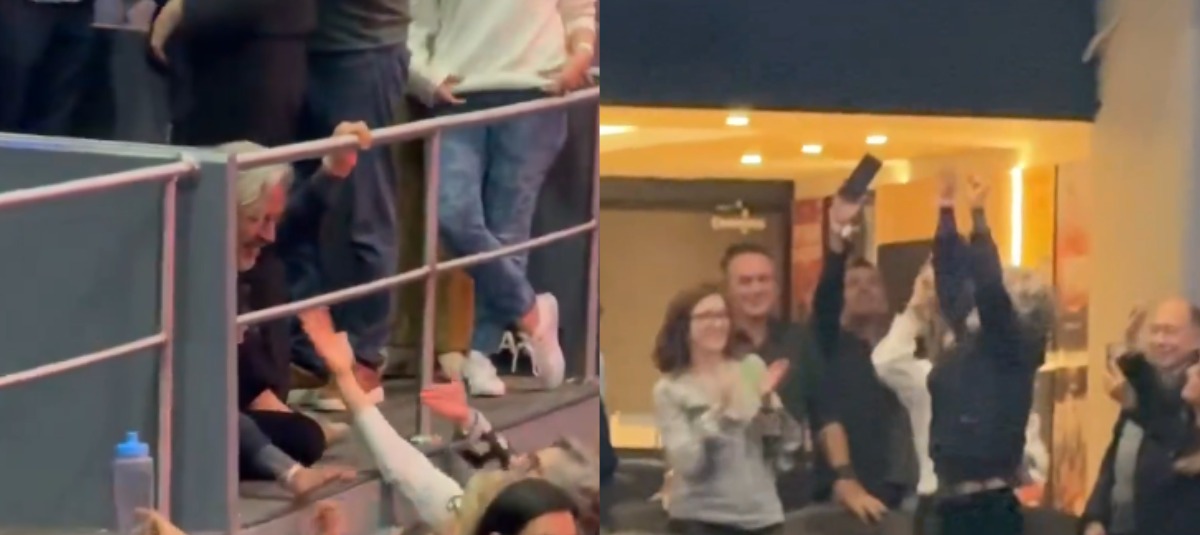 En video | Ovacionaron a Juan Daniel Oviedo en concierto de Miguel Bosé: "vice"