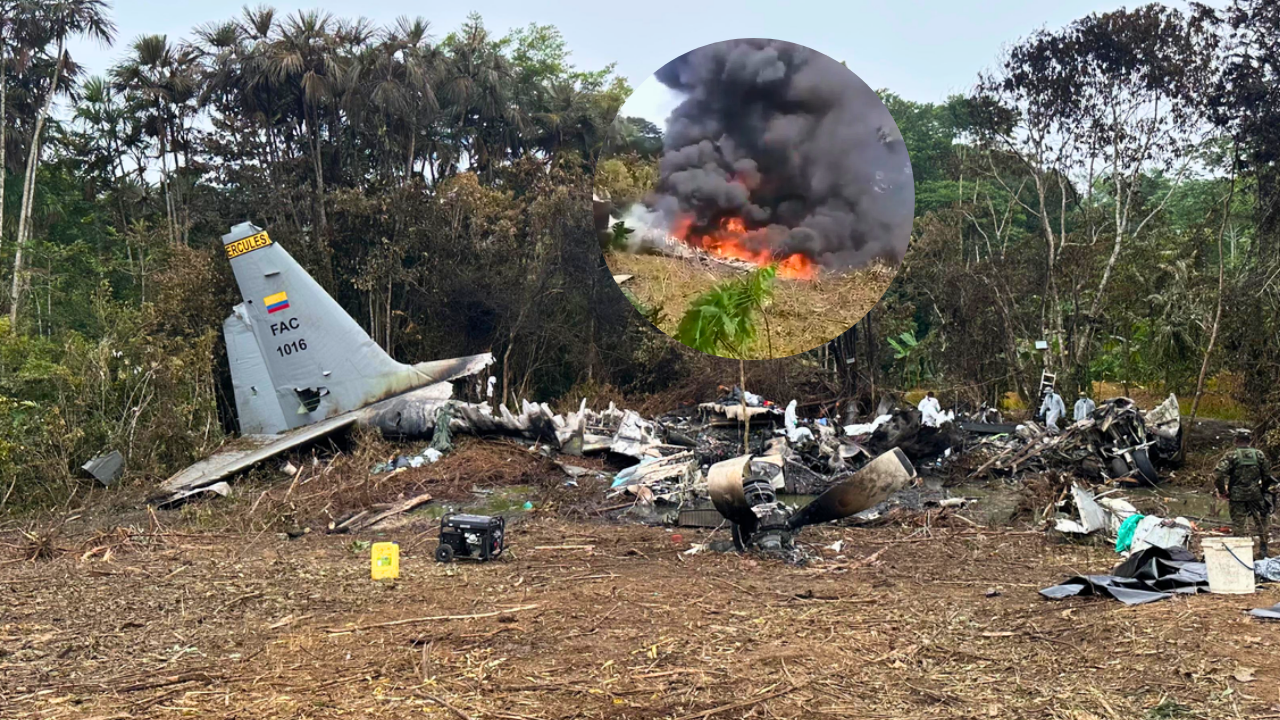 Salen a la luz nuevos detalles del accidente del avión Hércules en Putumayo: esta habría sido la causa