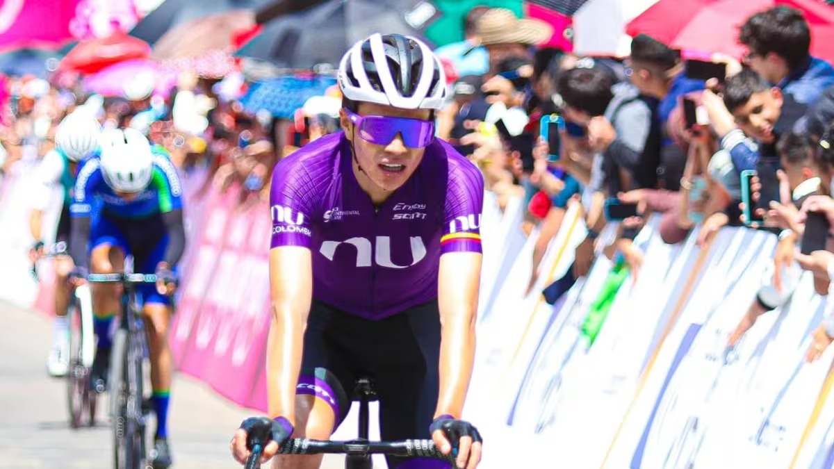 Él era Cristian Camilo Muñoz, ciclista colombiano de Nu Colombia, que falleció en accidente en Francia