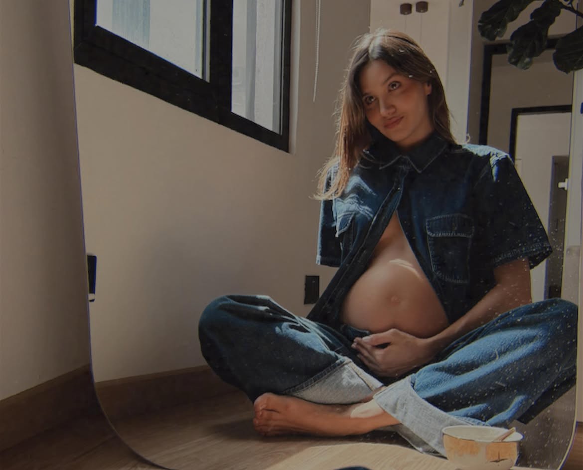Mariana Gómez, Irma en 'La reina del flow', anunció el nacimiento de su primera hija