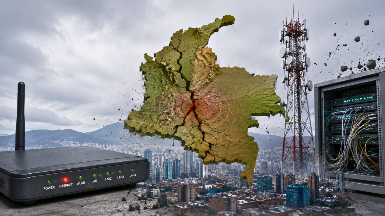 ¿Por qué se va el internet cuando tiembla en Colombia? Esta es la explicación oficial