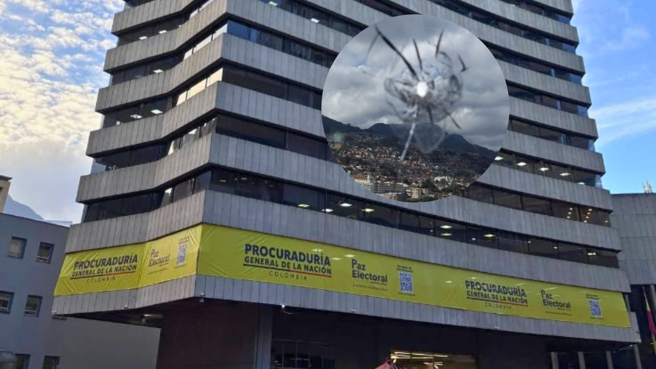 Revelan primera hipótesis sobre agujero de bala en edificio de la Procuraduría en Bogotá: ¿qué se sabe?