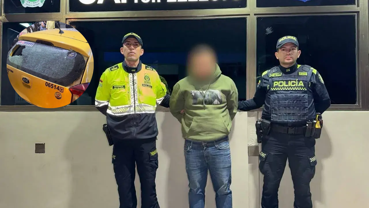 Revelan la identidad del taxista que protagonizó balacera en el aeropuerto El Dorado de Bogotá