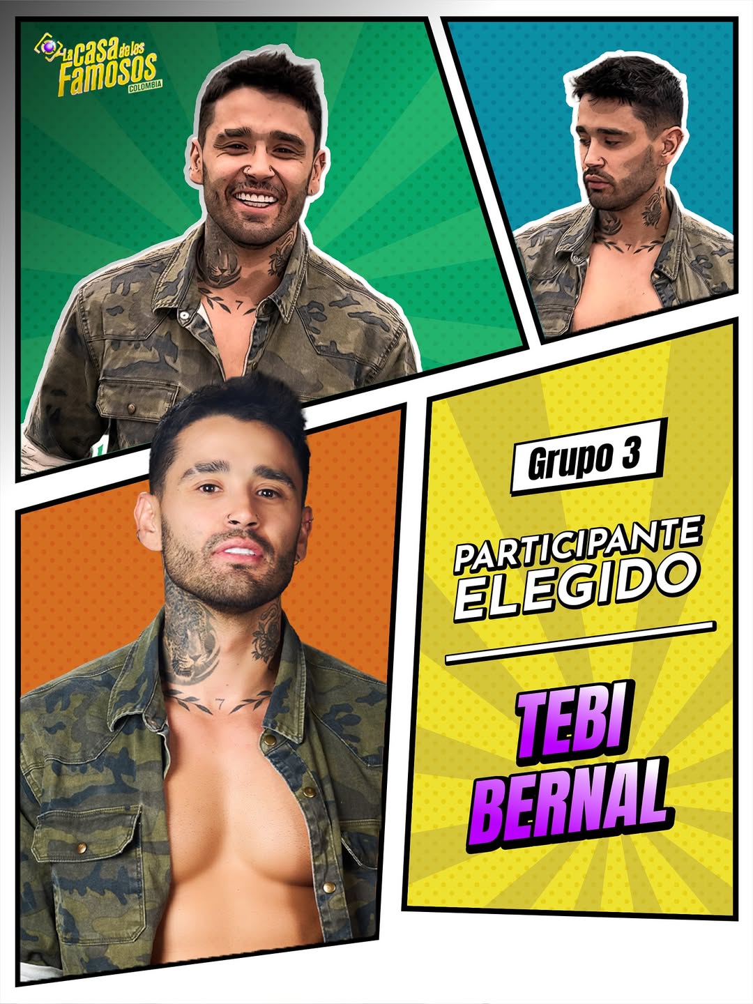 Esteban Bernal es el nuevo integrante de La casa de los famosos