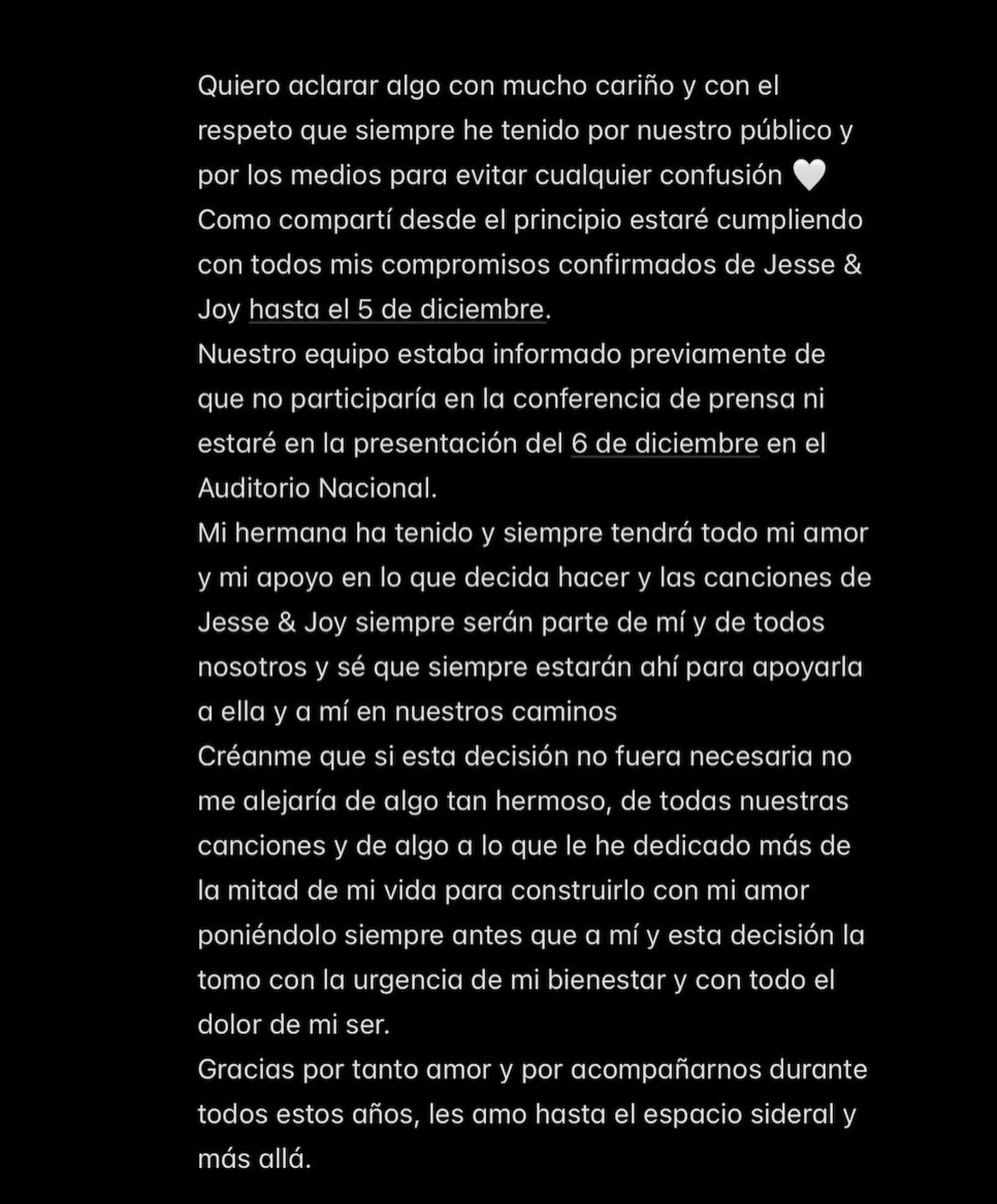 ¿Por qué se separaron Jesse & Joy? Joy rompió en llanto al hablar de la decisión de su hermano
