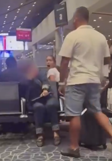 Claudia Patricia Segura. Agresión aeropuerto El Dorado