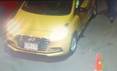 Revelan videos del momento exacto en que secuestraron a Diana Ospina frente a su casa tras tomar taxi