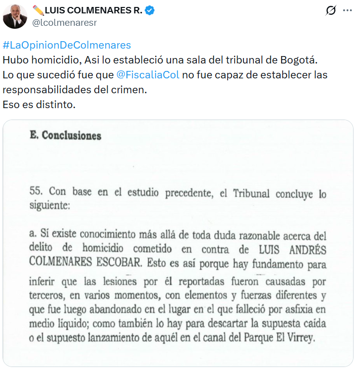 Así reaccionó la familia Colmenares tras absolución definitiva de Laura Moreno y Jessy Quintero