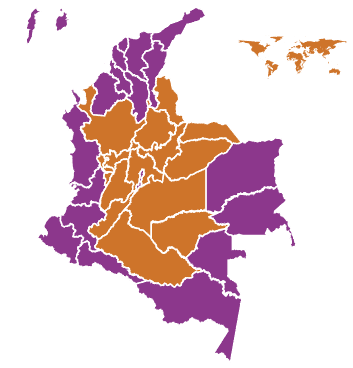 Así votó Colombia: los departamentos que apoyaron a De la Espriella y a Cepeda en primera vuelta