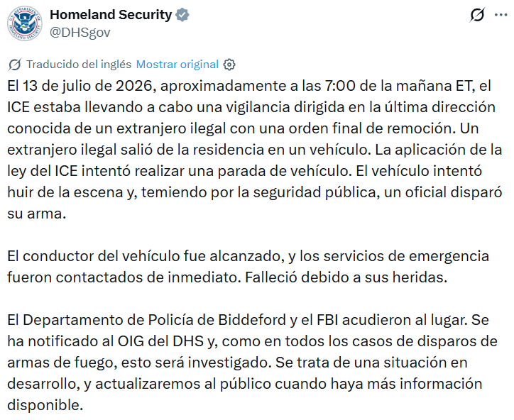 Revelan la identidad del colombiano que murió en un operativo del ICE en Estados Unidos: ¿qué pasó?