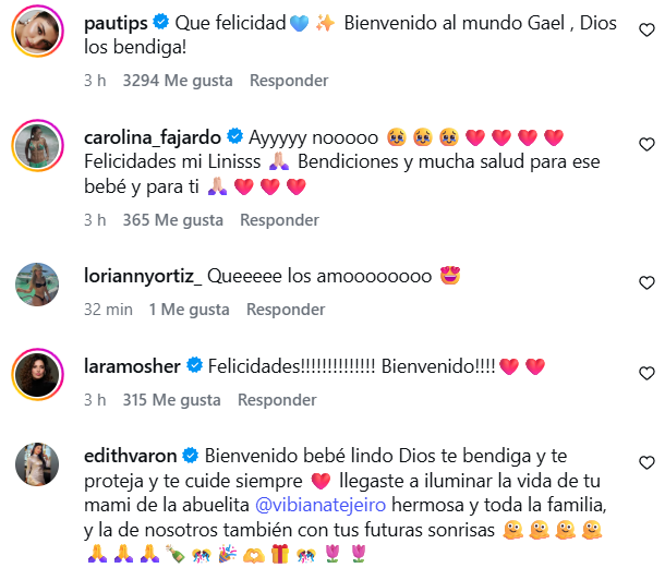 “Bienvenido, amor de mi vida”: Lina Tejeiro presentó a su hijo Gael y confirmó su nacimiento
