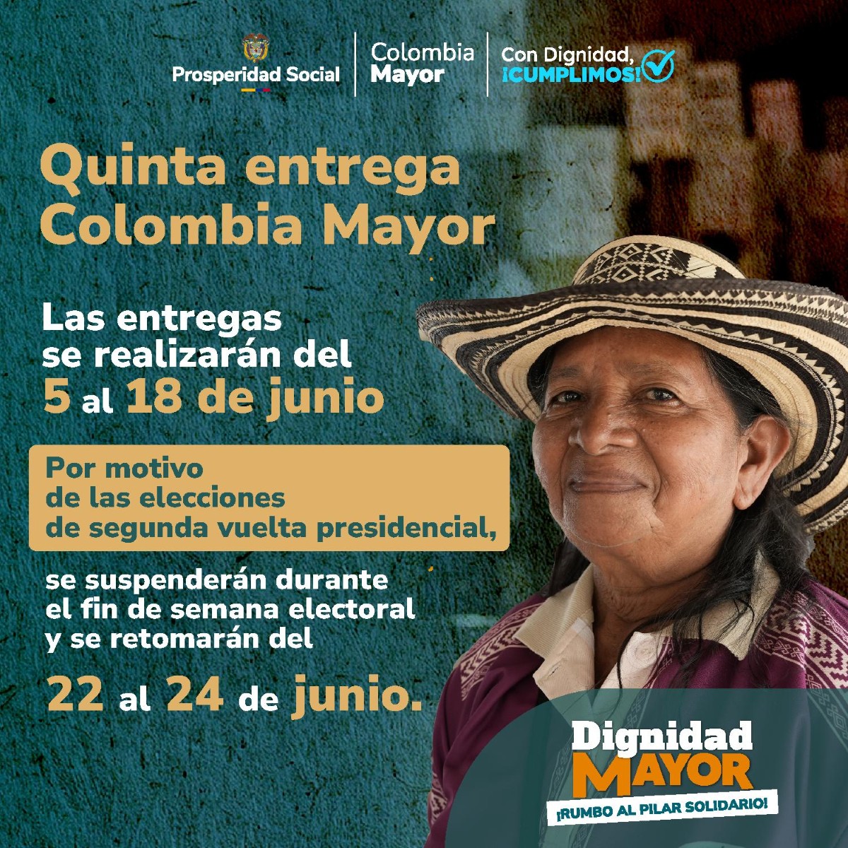 Prosperidad Social abrió el quinto ciclo de Colombia Mayor: ¿cuánto dinero y quiénes lo recibirán?