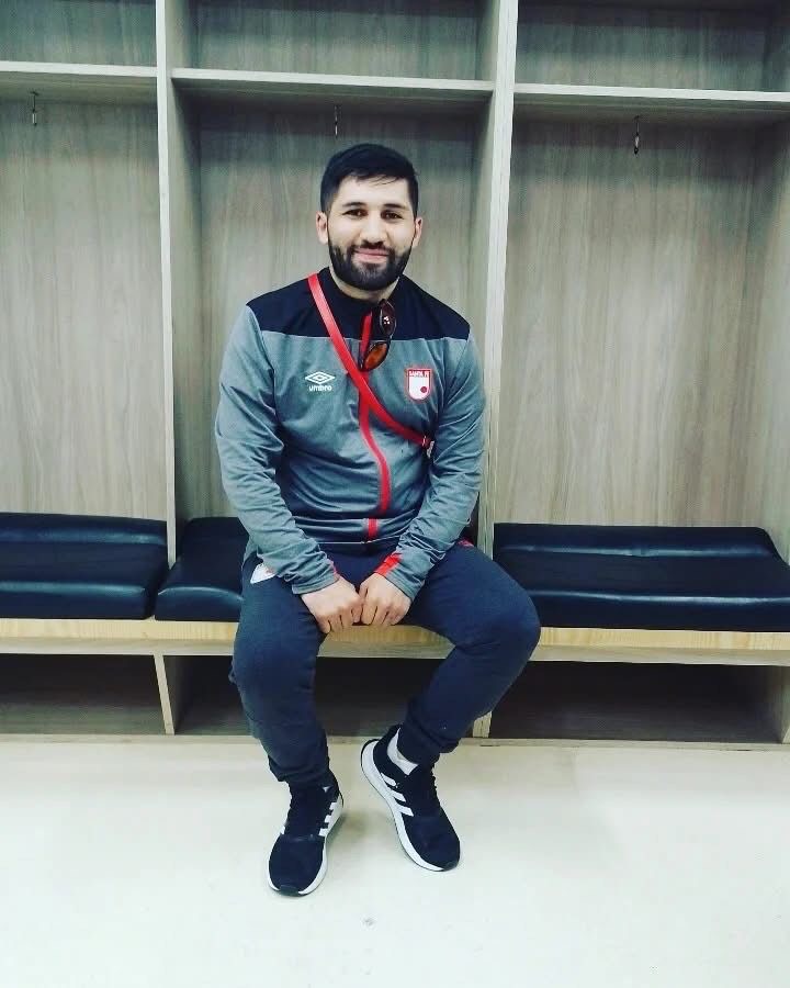 Sergio Blanco, hincha de Santa Fe