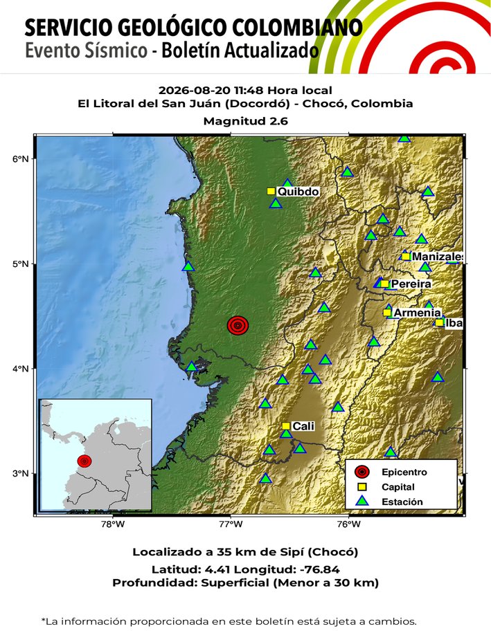 ¿Los terremotos de Colombia y Perú están conectados? Esto explican los geólogos