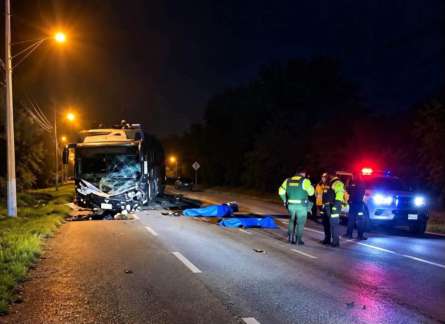 Martín Elías Jr. se pronunció tras el accidente del bus de su agrupación que dejó dos muertos
