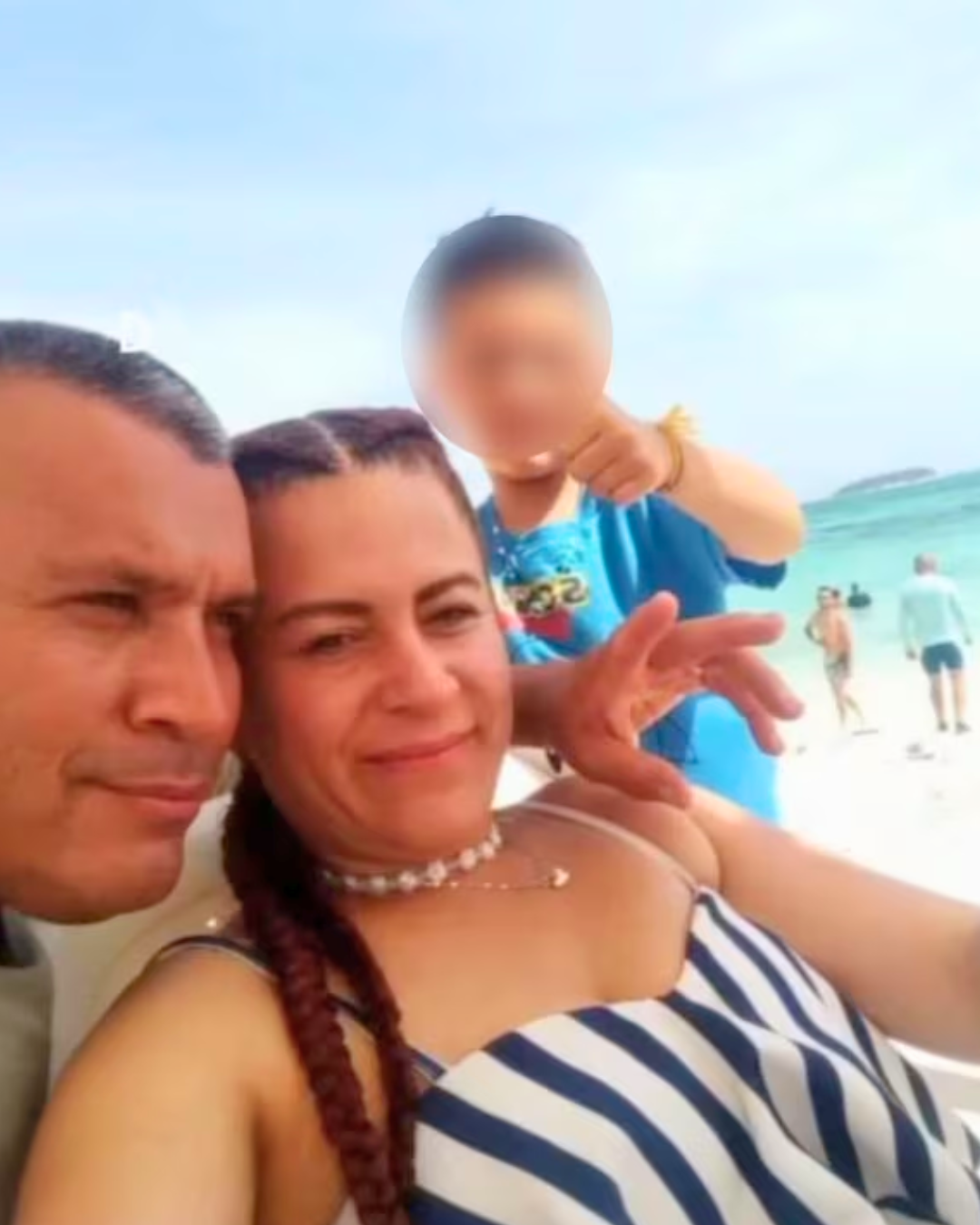 Familia muerta en San Andrés